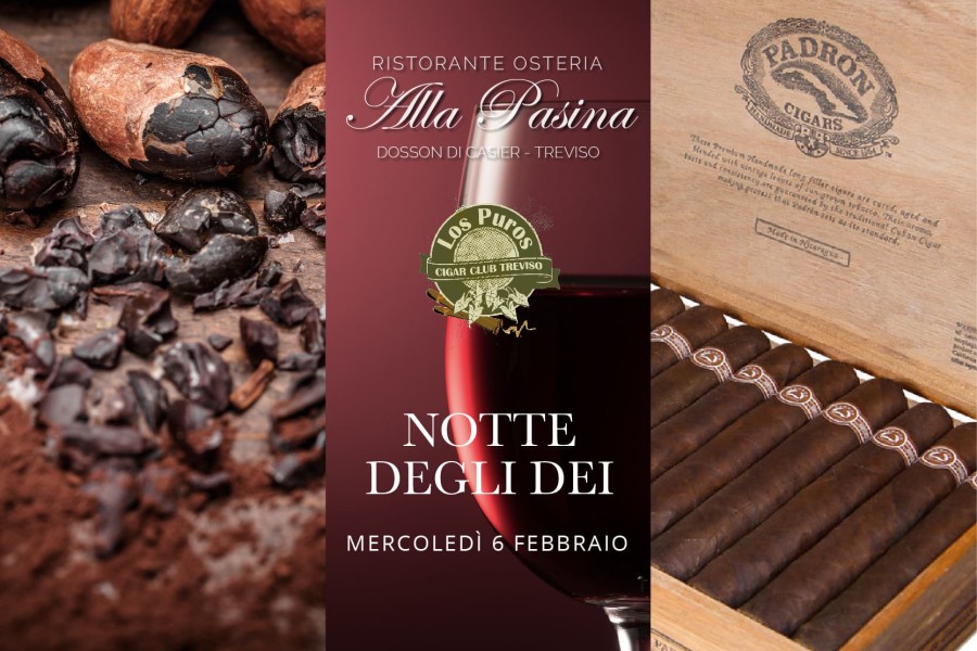 Notte degli Dei – cacao, vino e tabacco