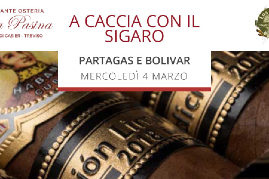 A caccia con il sigaro – il secondo attesissimo evento