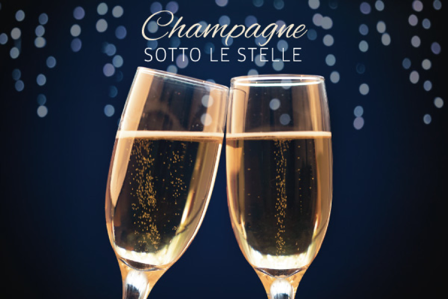 Champagne sotto le stelle