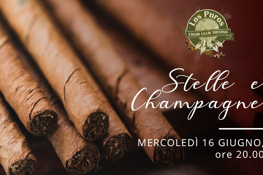 Los Puros Cigar Club Treviso: serata stelle e Champagne