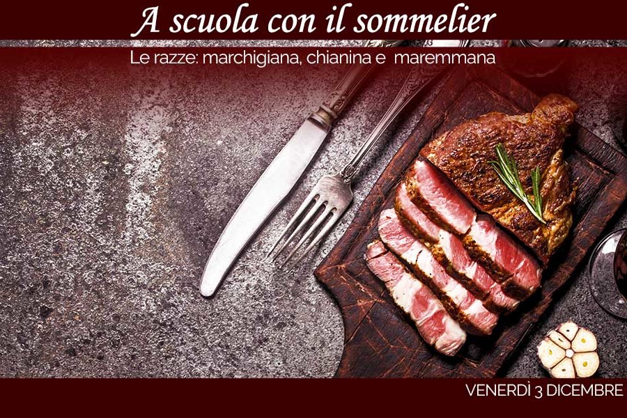 A scuola con il Sommelier – Le razze: marchigiana, chianina e maremmana