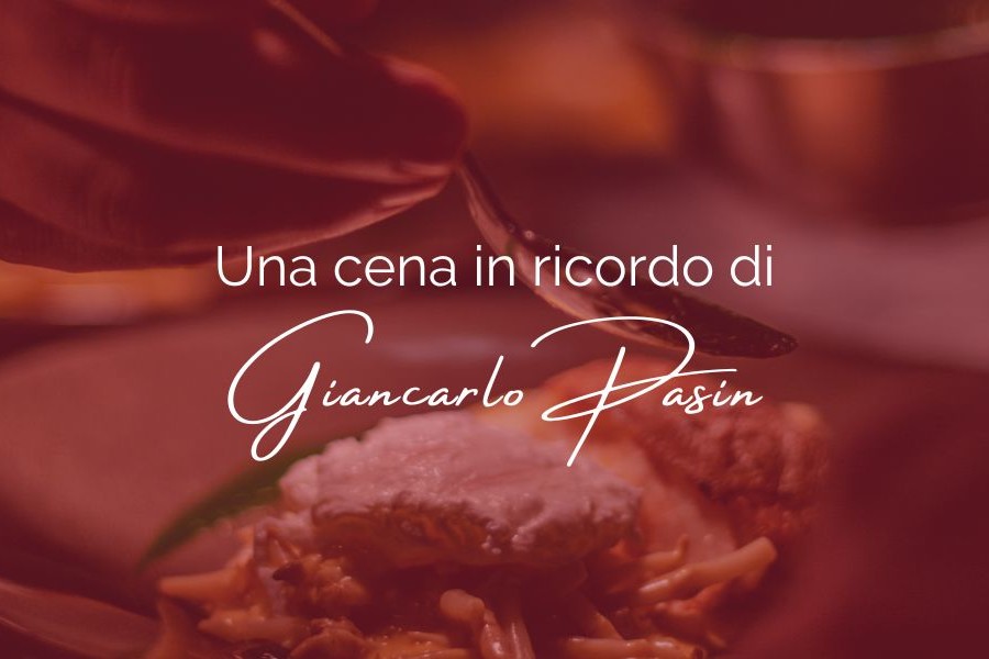 La cena in ricordo di Giancarlo Pasin