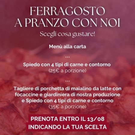 Ferragosto con noi