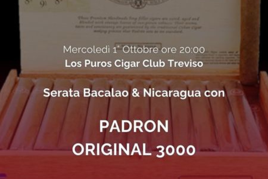 LOS PUROS CIGAR CLUB TREVISO XI: BACALAO & NICARAGUA