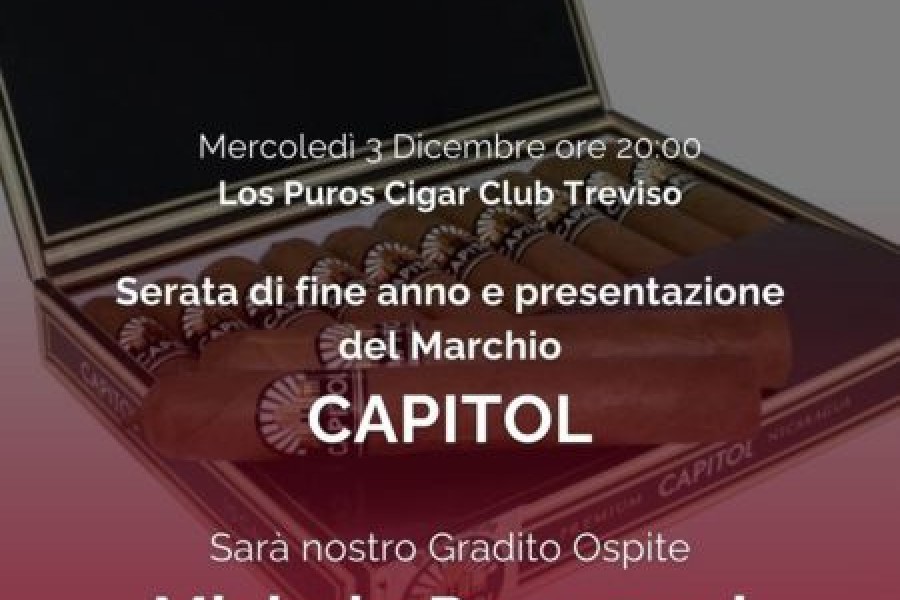 LOS PUROS CIGAR CLUB TREVISO XI: SERATA DI FINE ANNO