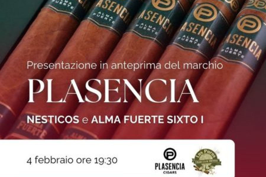 LOS PUROS CIGAR CLUB TREVISO XI: PLASENCIA NESTICOS E ALMA FUERTE SIXTO I