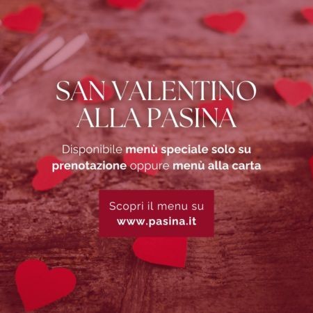 San Valentino 2026 alla Pasina