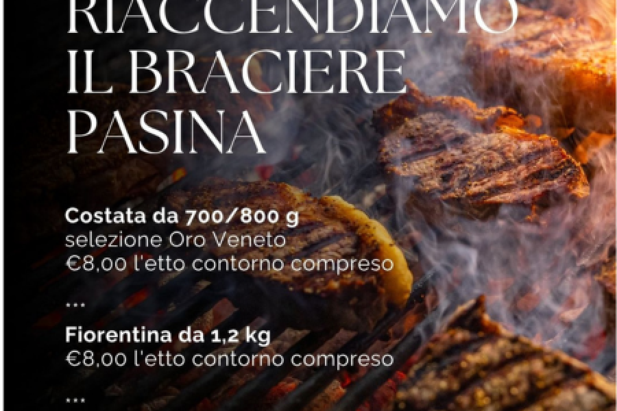 RIACCENDIAMO IL BRACERE PASINA!