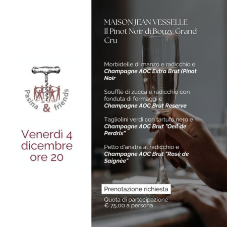 MAISON JEAN VESSELLE Il Pinot Noir di Bouzy Grand Cru