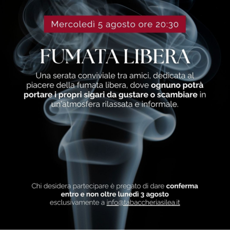 CHI C’E C’E’ Serata con fumata libera