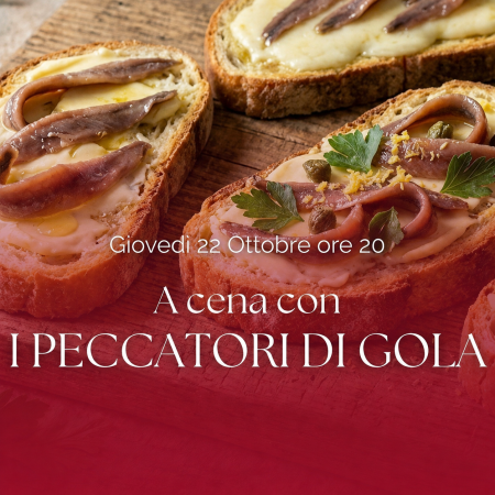 A cena con i Peccatori di Gola